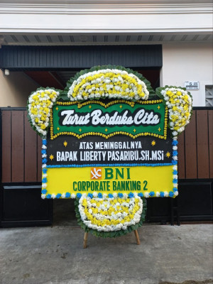 Papan Bunga Duka di Buaran Bambu