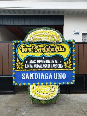 Papan Bunga Duka di Buaran Bambu